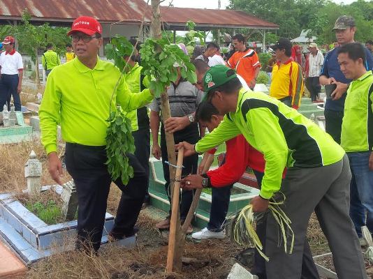 HUT Rohil Ke XVIII, DInas Lingkungan Hidup Akan Tanami 10 Ribu Pohon 